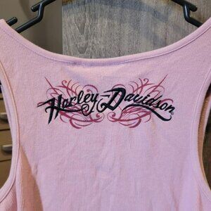 Harley Davidson pretty in pink womens tank